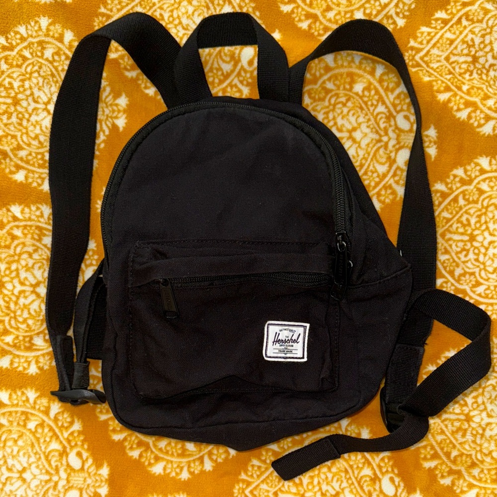 Herschel Supply Company Classic Black Mini Backpack